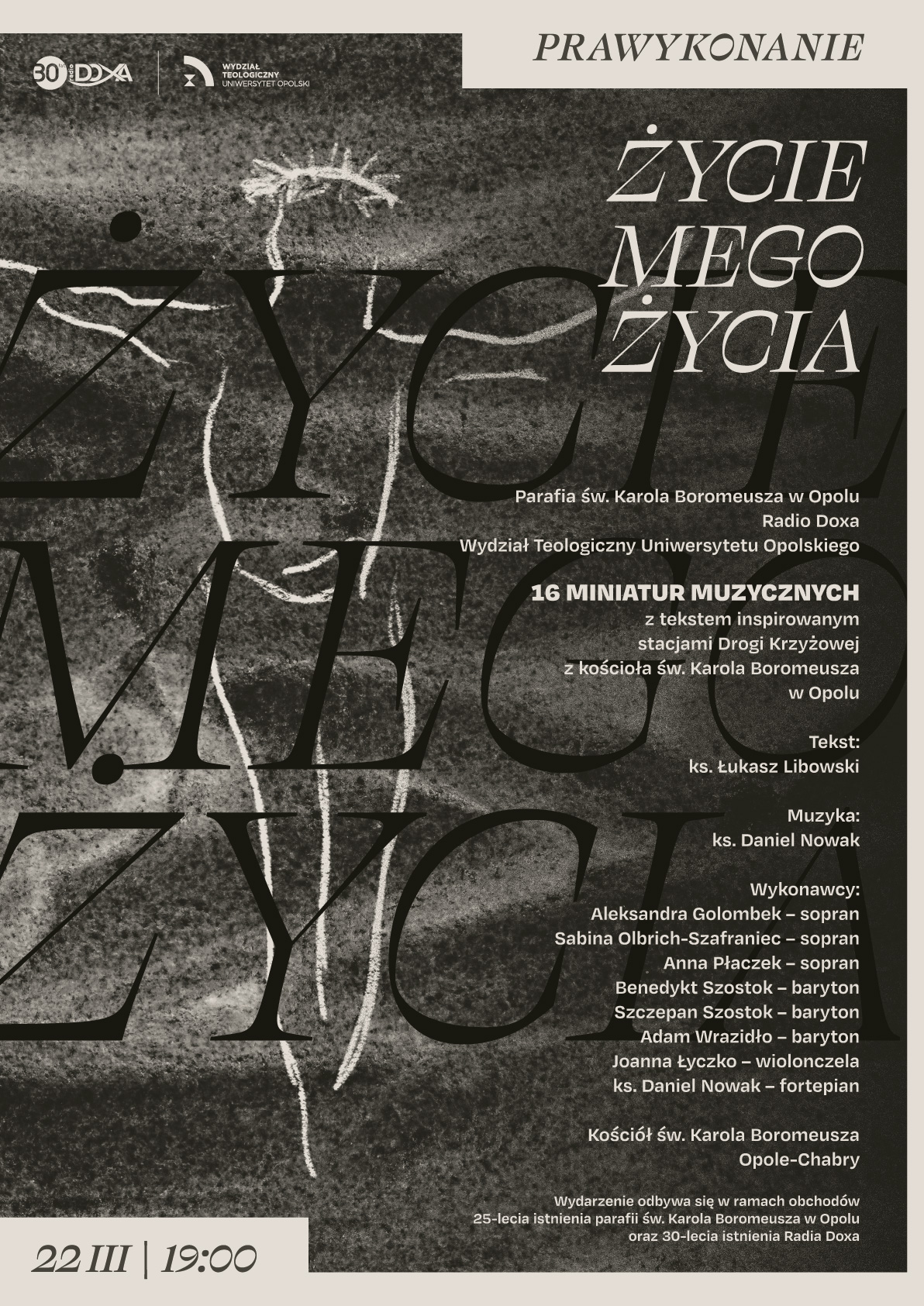 Koncert Życie mojego życia - 22.03.2025