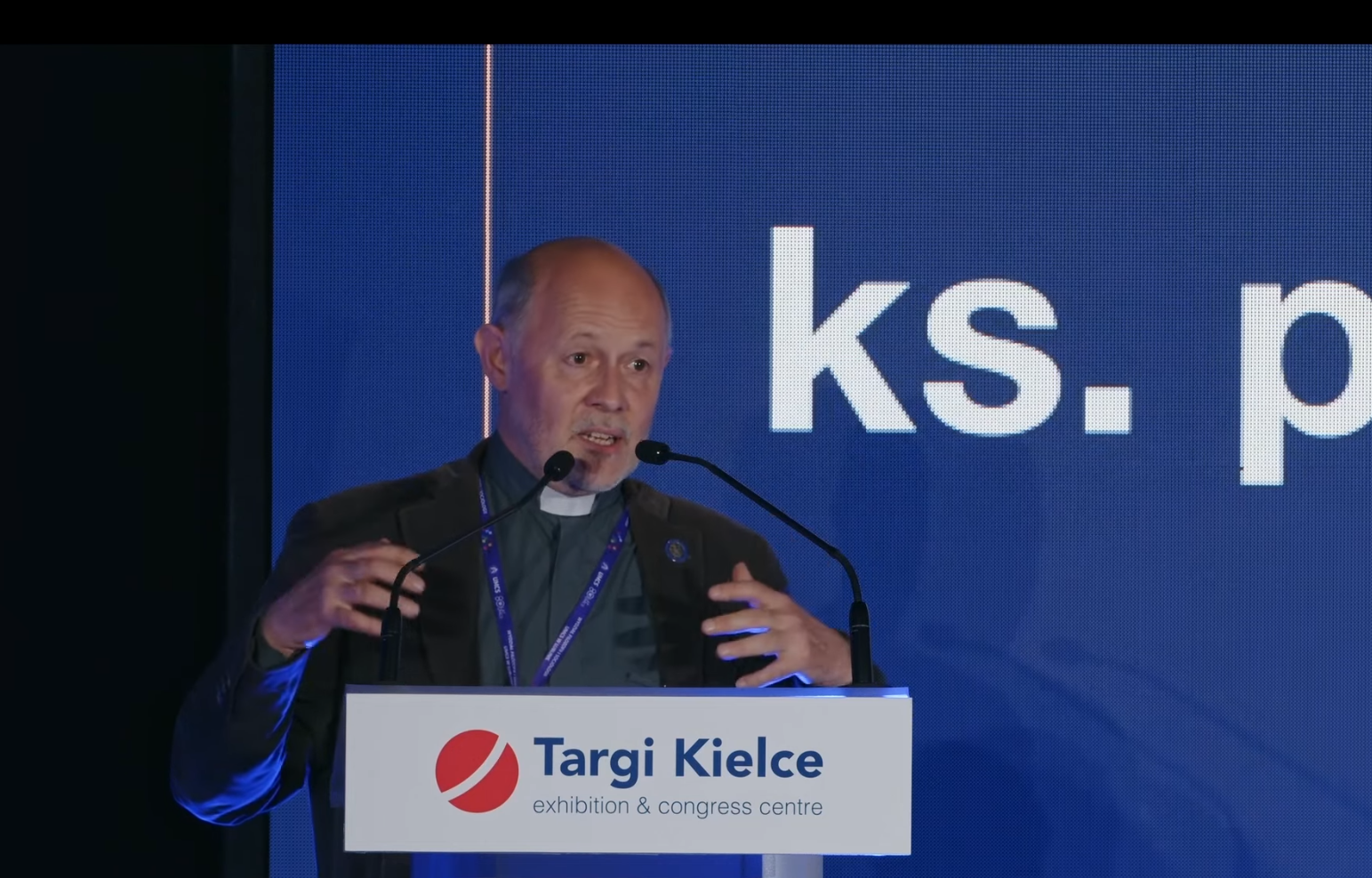 Ks. Marek Lis na koferencji Duch Liturgii Duchem Kościoła 2025