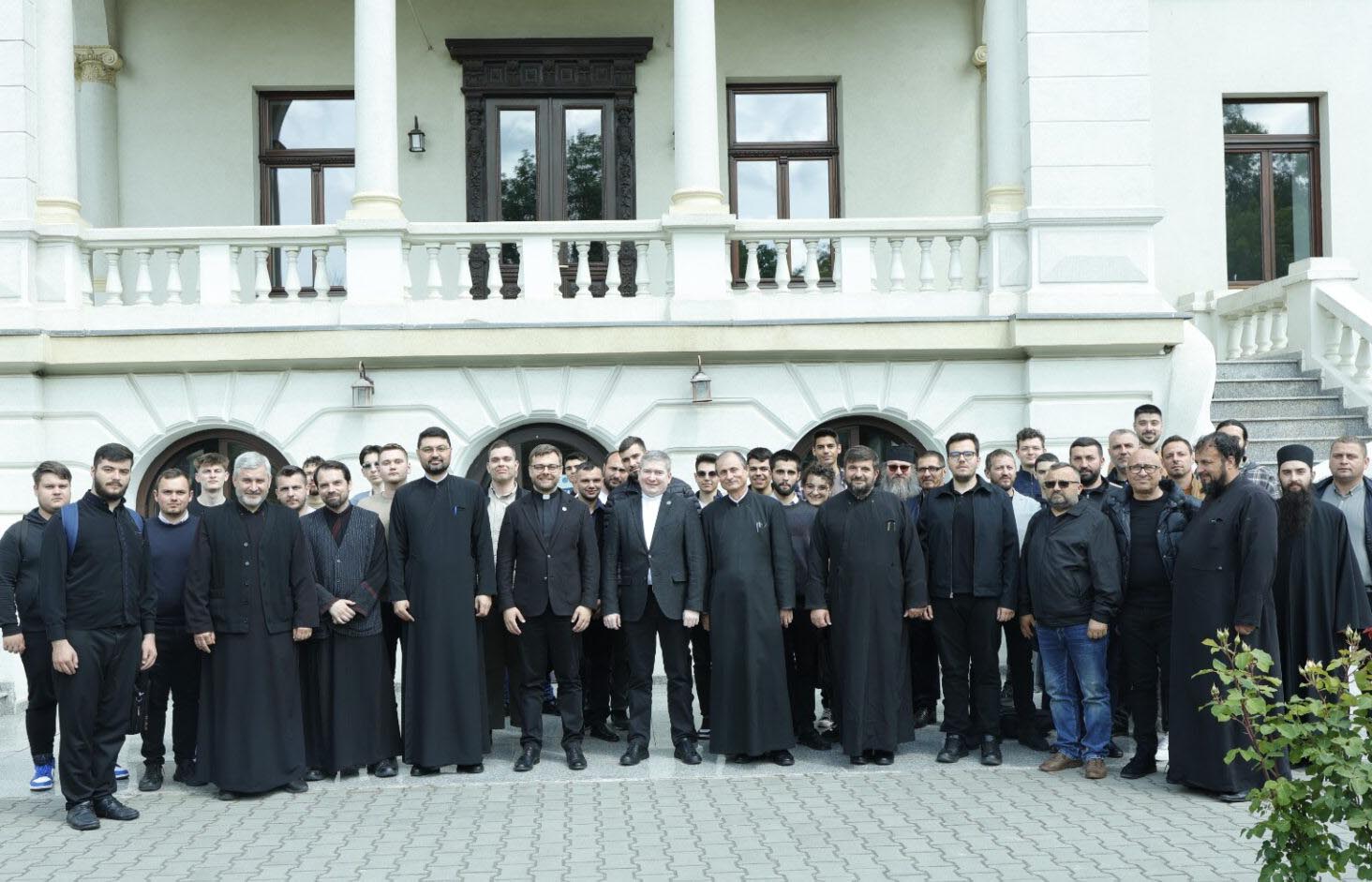 Ks. M.R. Potoczny i ks. J. Podzielny w Rumunii w ramach programu Erasmus+