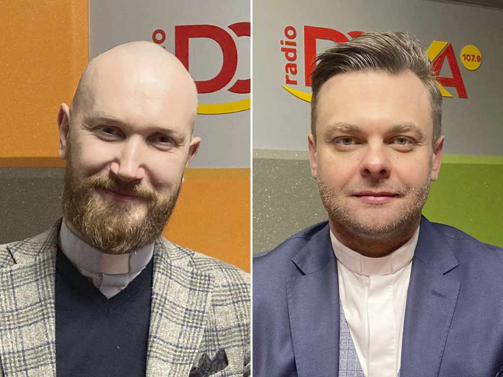 W. Maciążek i M. Potoczny w Radiu DOXA