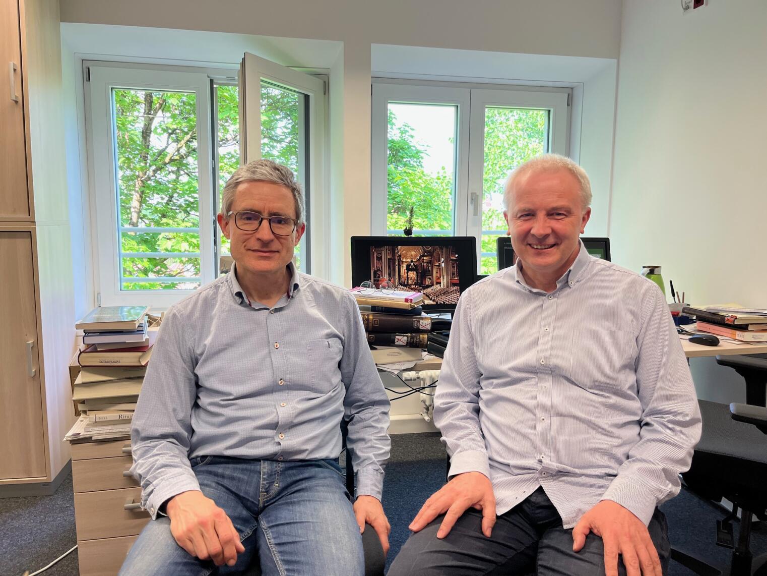 Ks. prof. dr hab. Andrzej Anderwald na Wydziale Teologii Katolickiej Westfalskiego Uniwersytetu Wilhelma w Münster w Niemczech