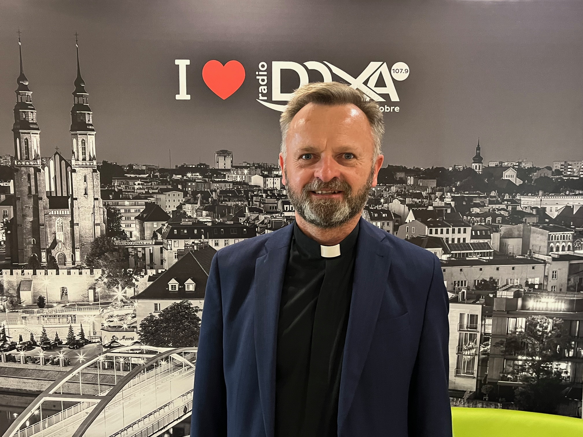 Ks. Konrad Glombik w radiu DOXA