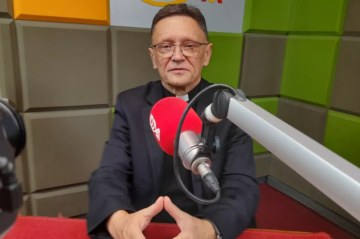 Ks. prof. Stanisław Rabiej w radiu DOXA